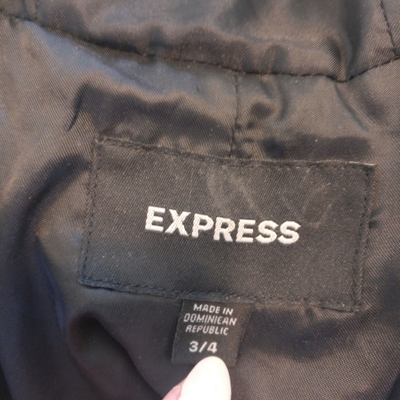 EXPRESS Wool coat - Picture 3 of 6